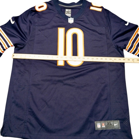 Nike On Field Chicago Bears Mitchell Trubisky Football Jersey Mens XL - Picture 5 of 9